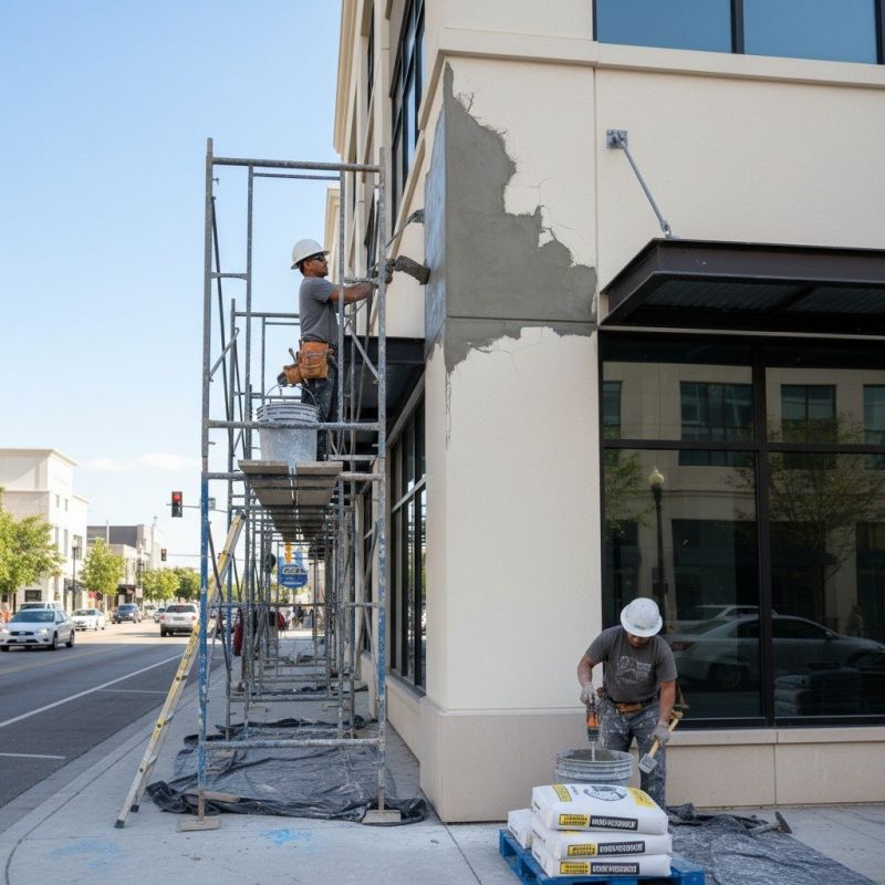 Commercial Stucco Installation