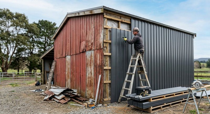Corrugated Siding Installation in Stamford, CT